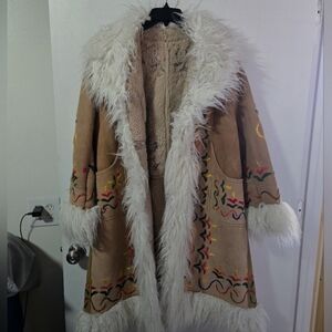 SOLD - Vintage Pennylane Coat 100% Genuine Shearling Sheepskin Afgani